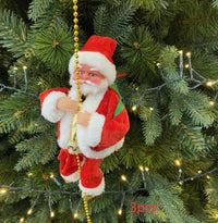 Thumbnail for Santa Claus Climbing Ladder Decoration