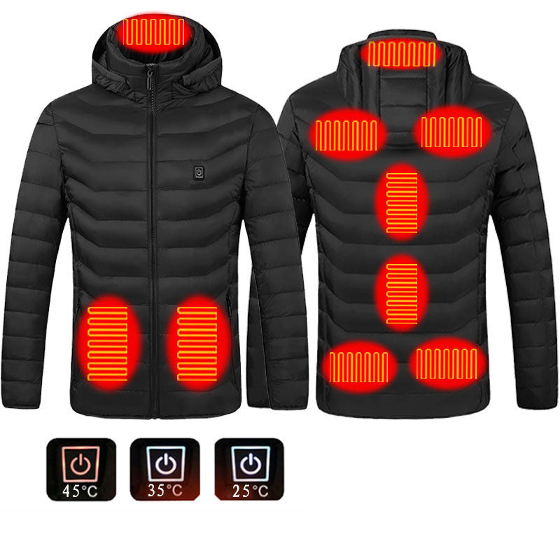 Winter Heated USB Jacket (Thermal Cotton Coat)