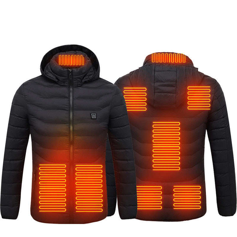 Winter Heated USB Jacket (Thermal Cotton Coat)
