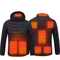 Thumbnail for Winter Heated USB Jacket (Thermal Cotton Coat)
