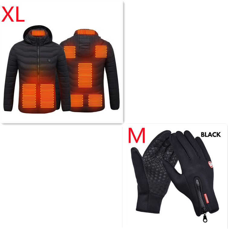 Winter Heated USB Jacket (Thermal Cotton Coat)