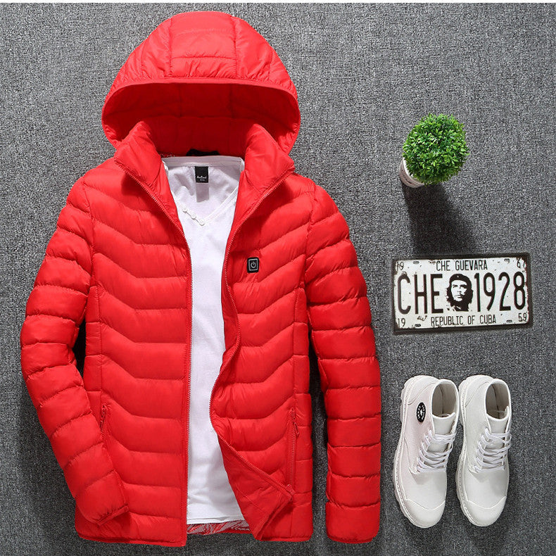 Winter Heated USB Jacket (Thermal Cotton Coat)